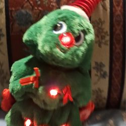   DAN DEE CHRISTMAS TREE ANIMATED MUSICAL ROCKIN AROUND THE XMAS TREE (WORKING)   