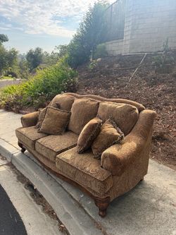 Free couch with cushions