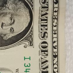 A Rare Error  2007  Dollar. 