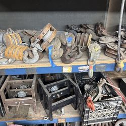 Vintage/Rustic  Pulley  Blocks