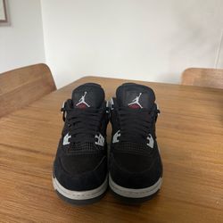 Jordan 4 Retro SE Black Canvas