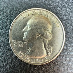 U.S. 1776 Bicentennial Quarter  NO MINT MARK- SUPER RARE