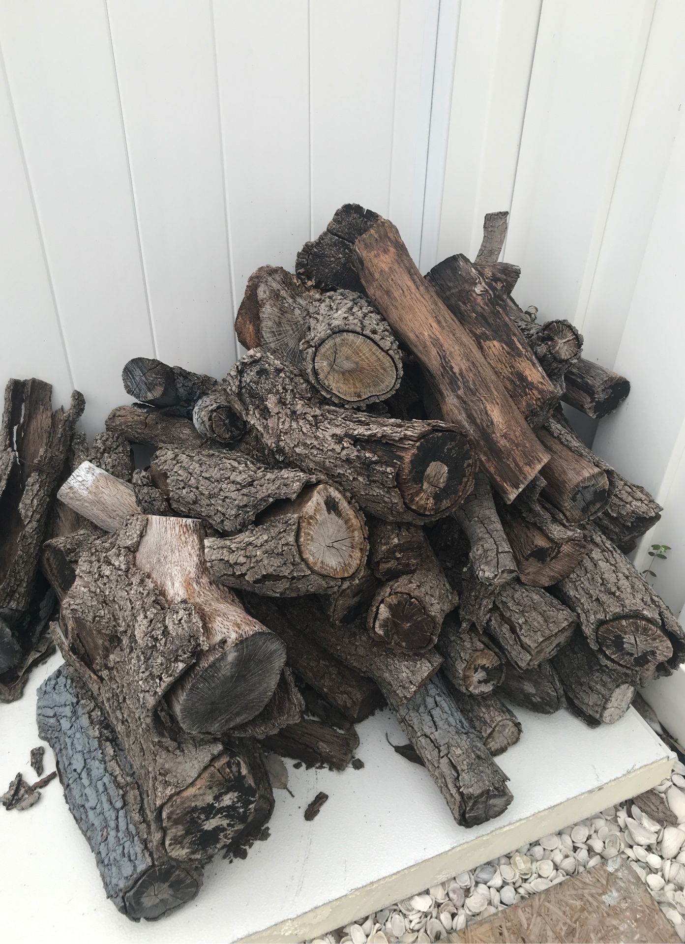 Seasoned firewood