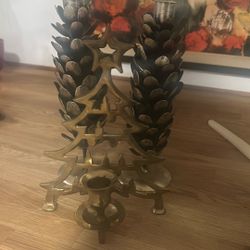 Christmas Candle Holders 