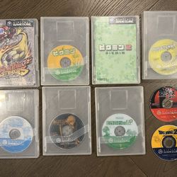 9x Japanese Nintendo GameCube Games