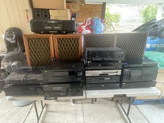 Sansui Pioneer Speaker DVD Receiver Collection 