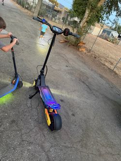 Ecotruo Electric Scooter with RGB Lights