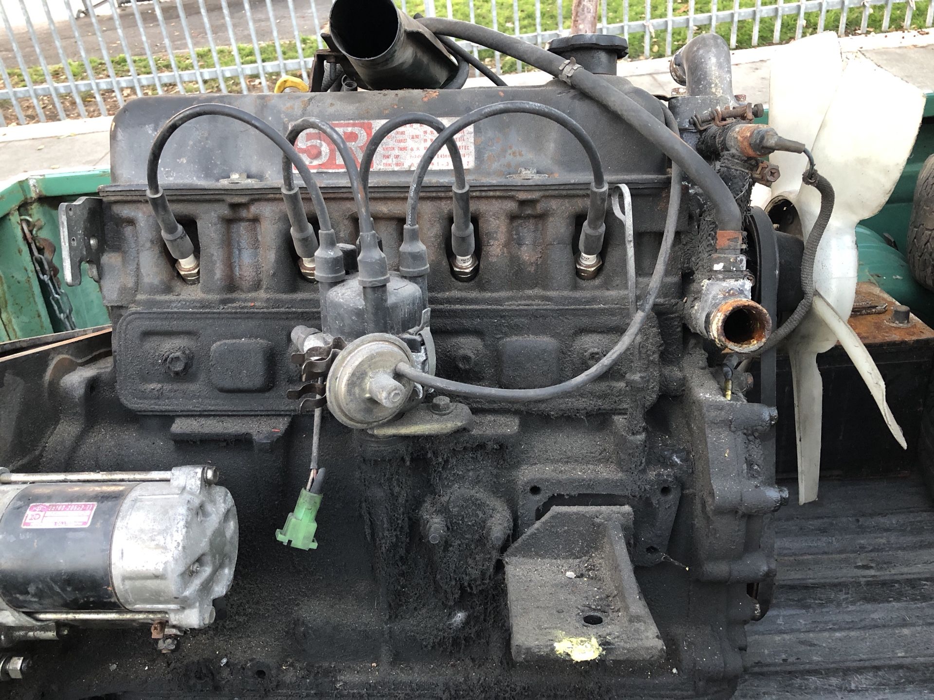 Forklift motor Toyota 5R