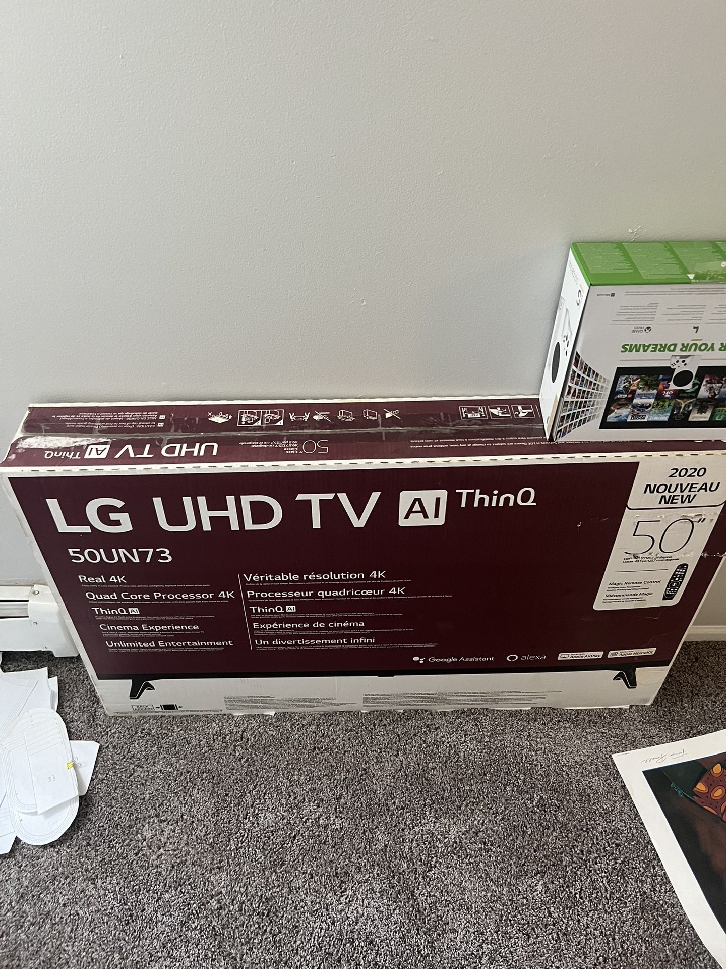 50in. LG UHD TV (2020)