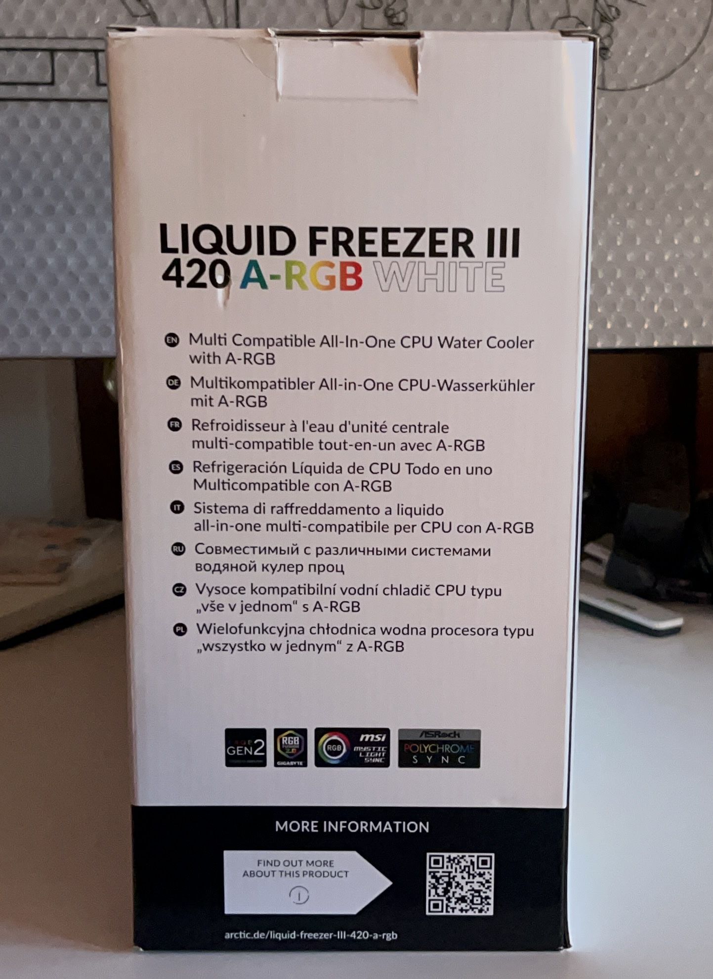 ARCTIC Liquid Freezer III 420 A-RGB