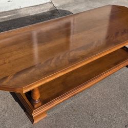 Oak Coffee Table 
