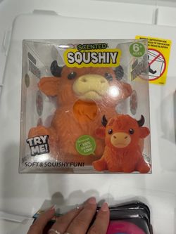 Scented Squishy Highland Cow Toy