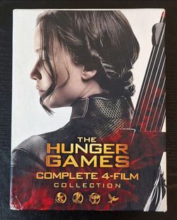 THE HUNGER GAMES COMPLETE 4-FILM COLLECTION DVD BOX SET