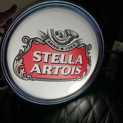Stella Artois Oval Lighted Sign