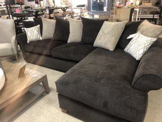 Brown sectional, New In plastic
