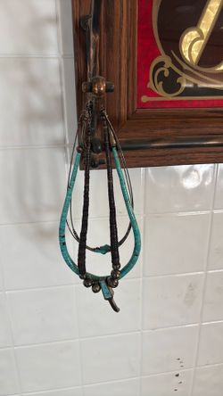 Sterling silver and turquoise necklaces