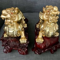Set of Pixiu statue "Chinese mythical creature"