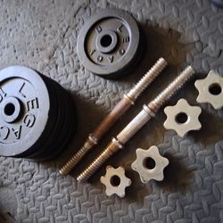 Legacy Plates, and 2 X Bars 50lb