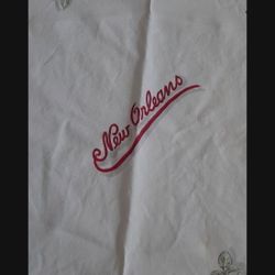 Vintage New Orleans Tablecloth (card table size)