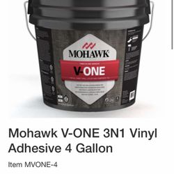 Mohawk V-One LVP LVT Vinyl Floor Glue Adhesive 