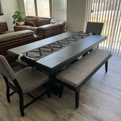 Kitchen Dining Table Benches And Chair