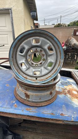 Four Chevy Stock Rims