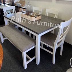 6-pc Dining Table Set