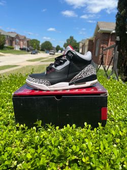 Jordan 3 black cement 2008 size 9.5