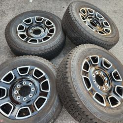 20" ford f250-350 platinum wheels and tires 