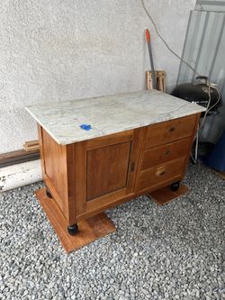 Vintage oak cabinet