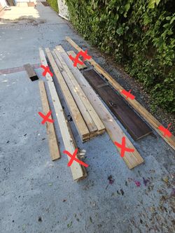 Light Used Pieces of Wood ALL FOR $40