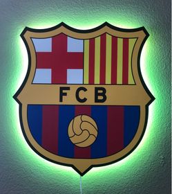 FC Barcelona Neon Logo Sign New