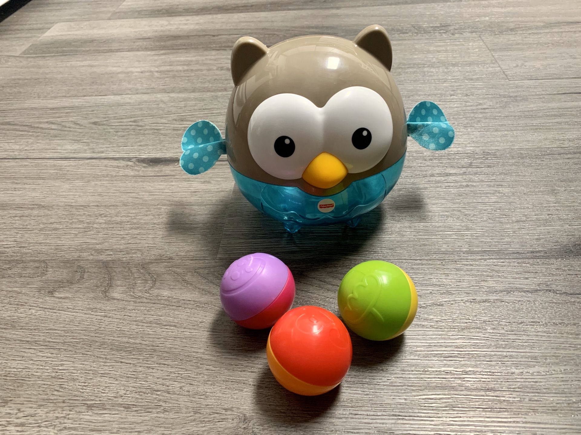 Fisher-Price 2-in-1 baby owl chime ball