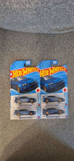 Hotwheels Nissan Skyline GT-R BNR34
