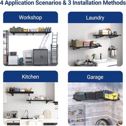 2 pack garage storage rack 