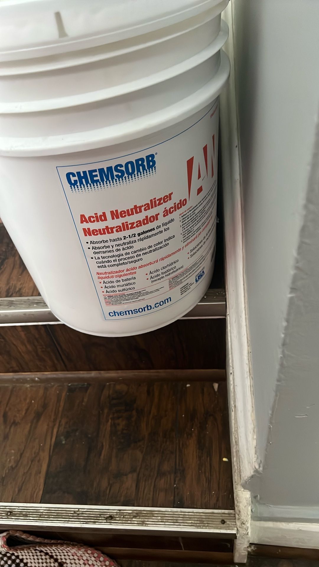 CHEMSORB an - Acid Neutralizing Absorbent, 10 Pound Pail