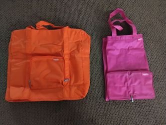 2 Baggallini large foldable tote