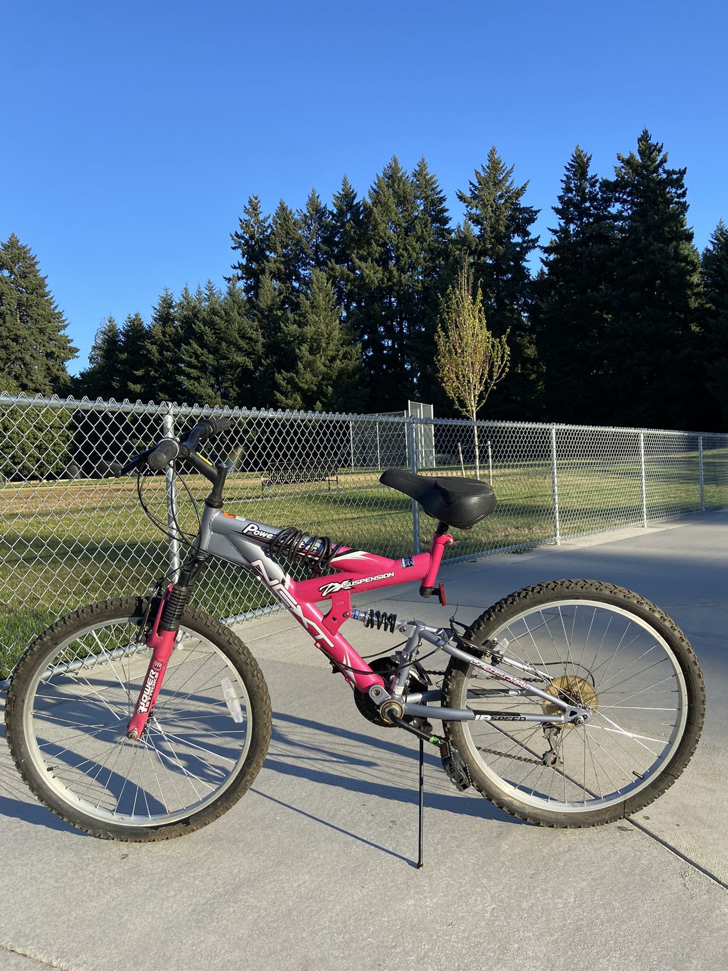 24 Bike Next Power Climber Dual Suspension Mountain Bicycle For Sale Cycling 21speed for Sale in Vancouver WA OfferUp