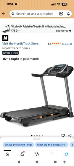 Treadmill $275