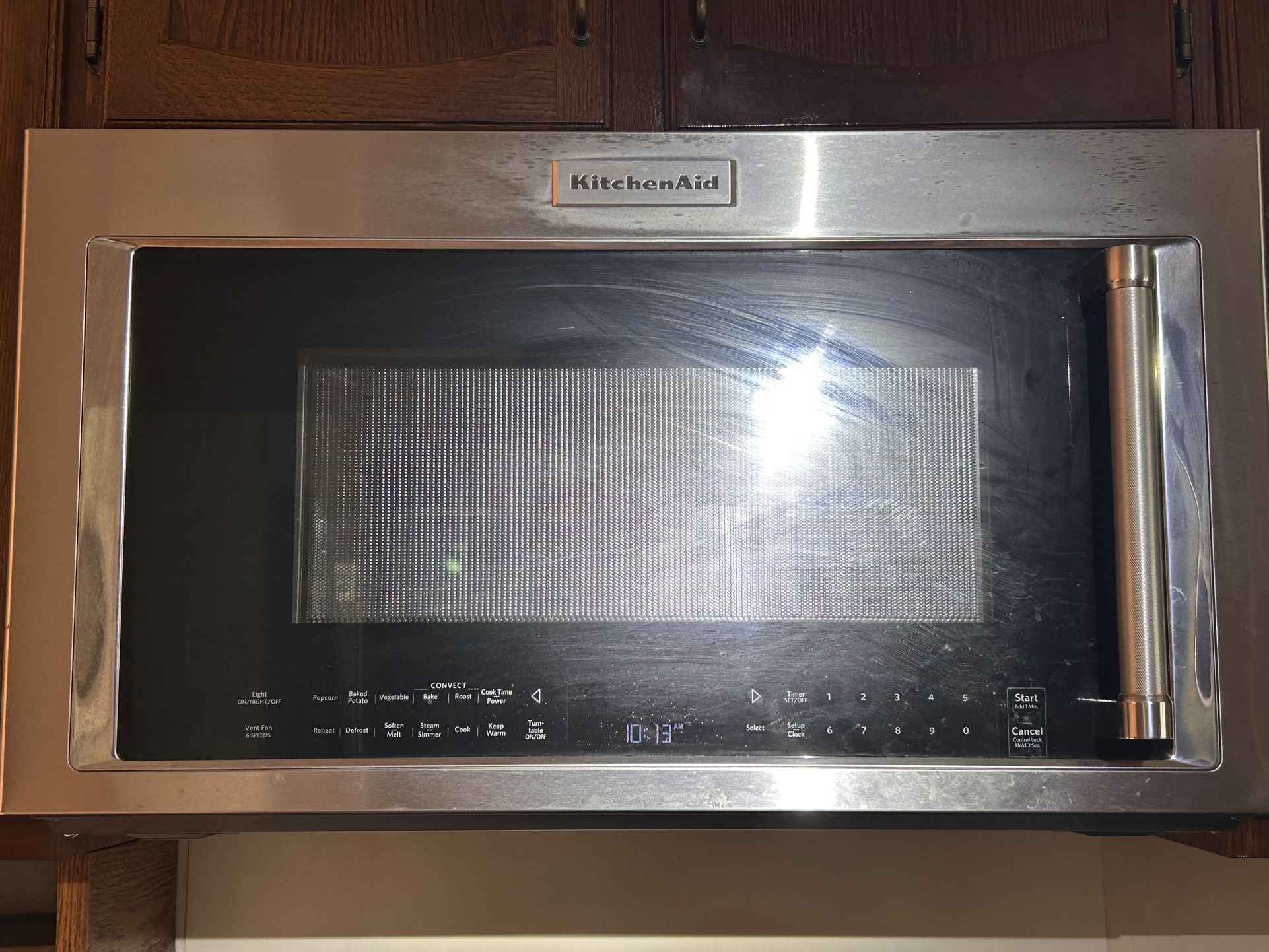 2022 Stainless Steel Whirlpool D/W And 2022 Kitchen Aid Stainless Microwave Convection Oven.