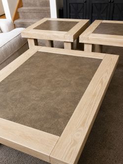 Ashley's square Coffee table and End Tables