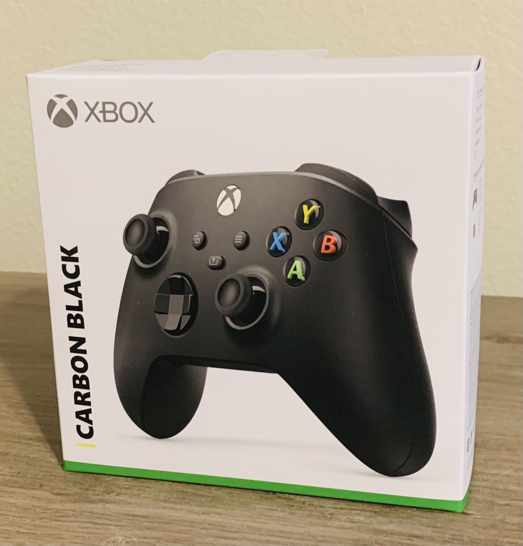 Microsoft Xbox Series X Wireless Controller, Black (New/Sealed Box)