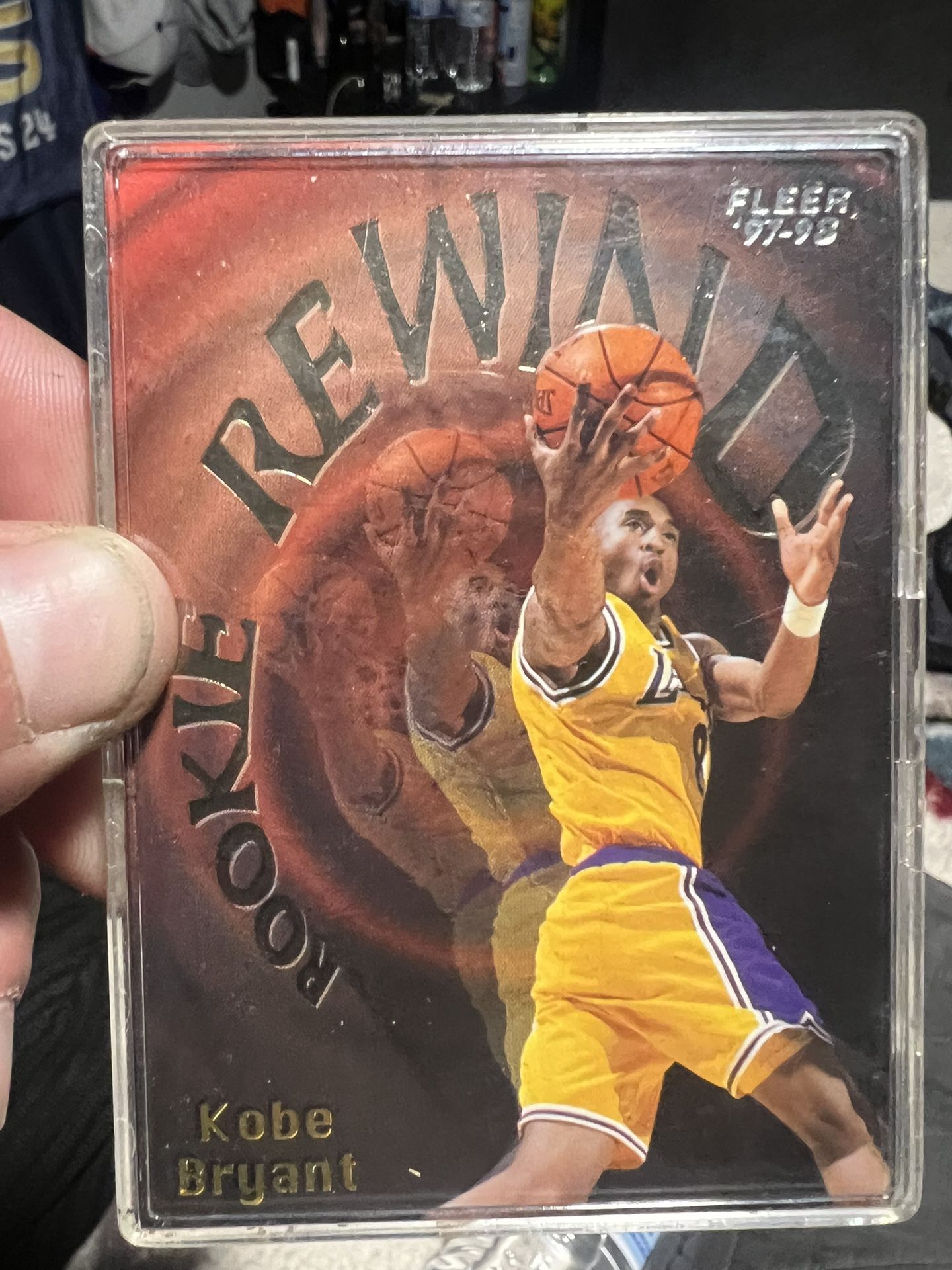 Kobe Bryant Rookie Rewind Card