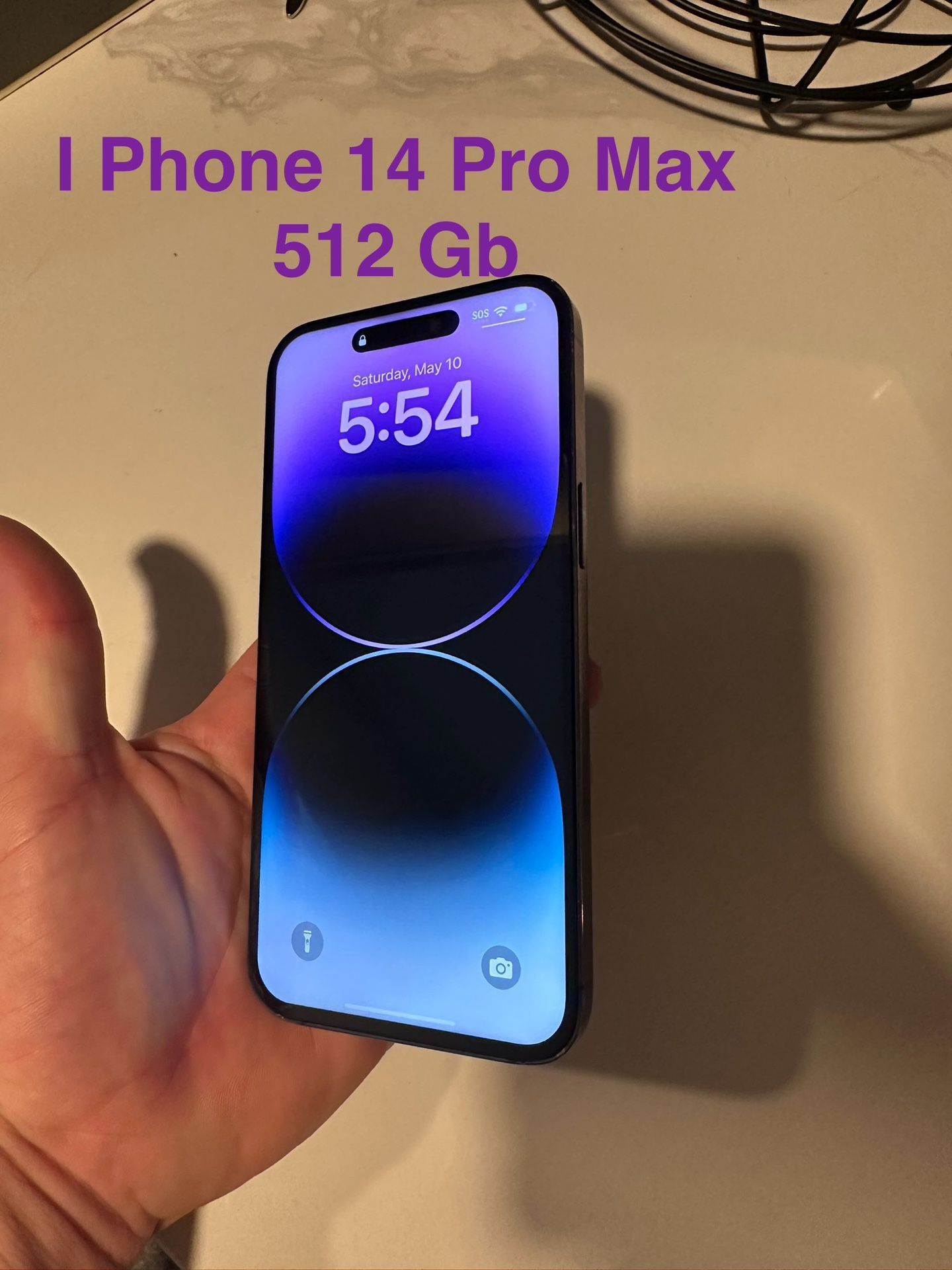 iPhone 14 Pro Max 512GB Deep Purple (used) Unlocked