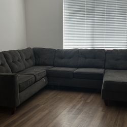 Modern Gray Sofa 