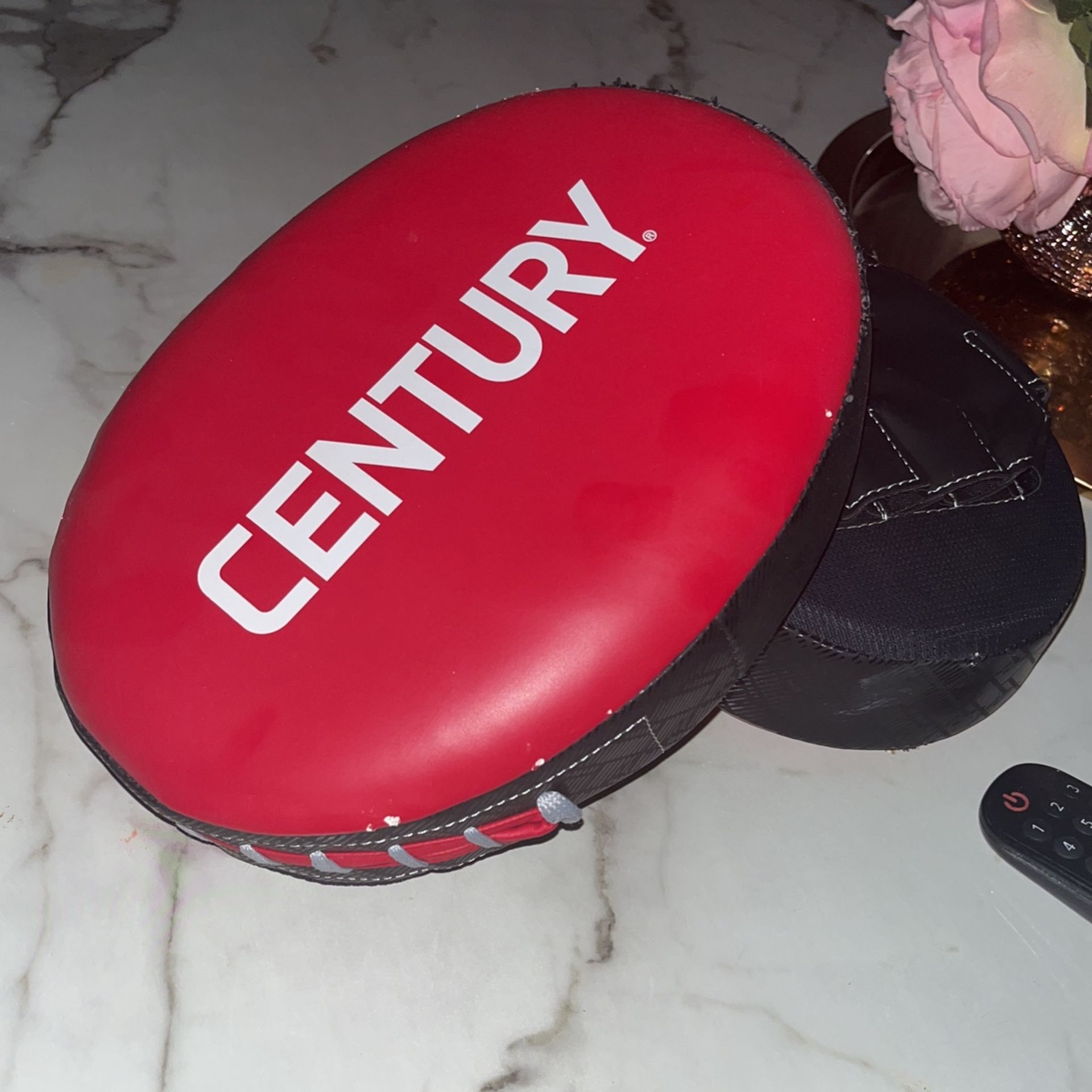 Century Brave | Punch Mitts | Sparring Hand Training | MMA Boxing Red Black