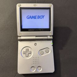 Gameboy Advance Sp Silver