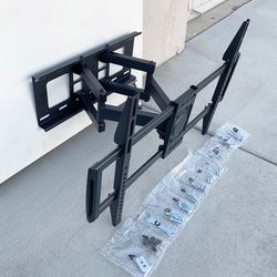 (Brand New) $39 Full Motion 37”-75” TV Wall Mount Swivel Tilt VESA 600x400mm, Max Load 110 Lbs