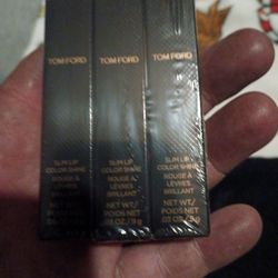 Tom Ford 30 lot factory sealed Slim Lip Color Shine 155 Atelier Red