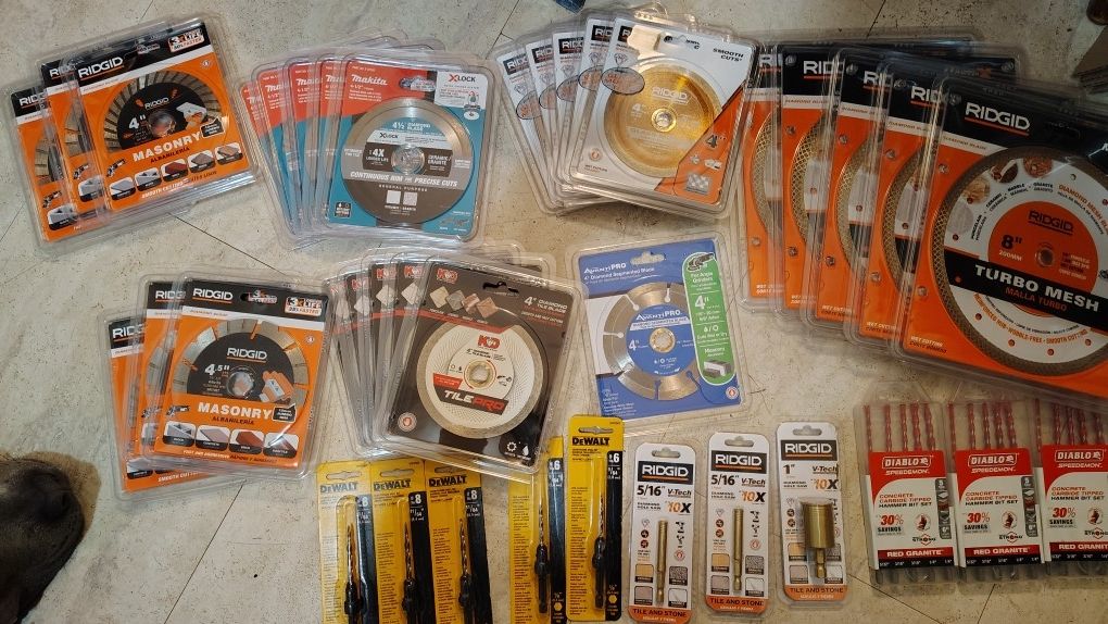 All New Blade's And Bits Over 1400 In 